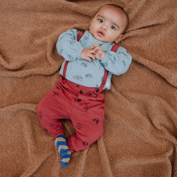Sproet & Sprout baby sweatpants & long sleeve set - Picture 3 of 9